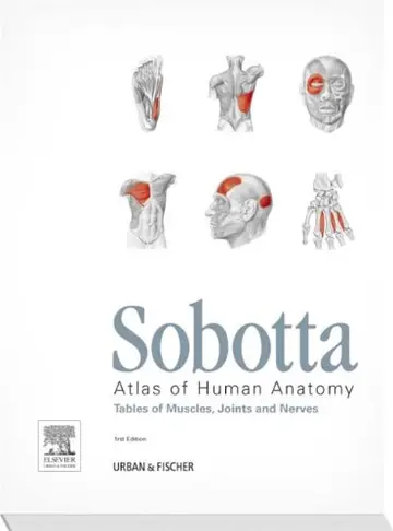 Cover of Sobotta Tables of Muscles, Joints and Nerves, English/Latin