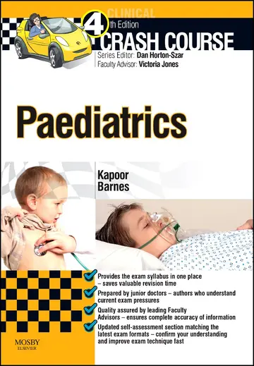 Cover of Crash Course Paediatrics, 4e