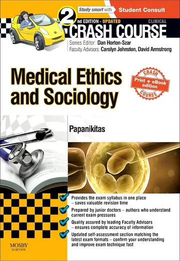 Cover of Crash Course Medical Ethics and Sociology 2Ed