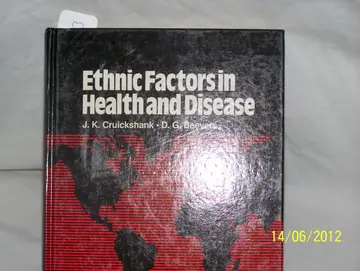 Cover of Ethnic Factors in Health and Disease