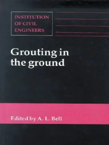 Cover of Grouting in the Ground