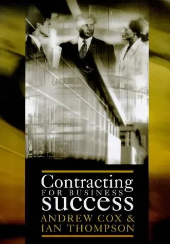 Cover of Contracting for Business Success