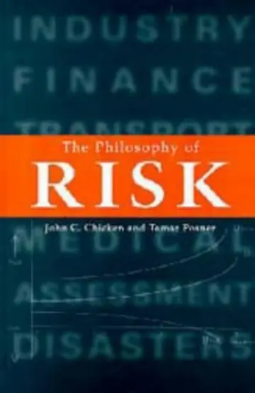 Cover of The Philosophy of Risk