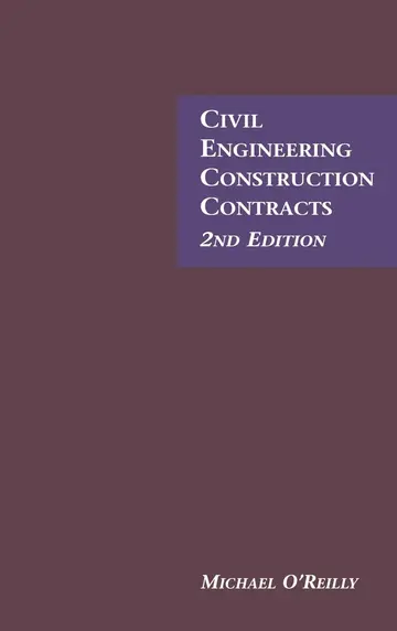 Cover of Civil Engineering Construction Contracts