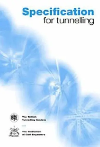 Cover of Specification for Tunnelling