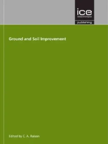 Cover of Ground and Soil Improvement