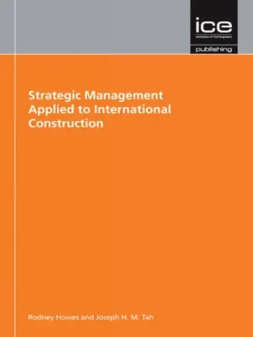 Cover of Strategic Management Applied to International Construction
