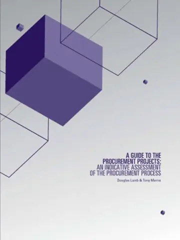 Cover of A Guide to the Procurement of Privately Financed Projects