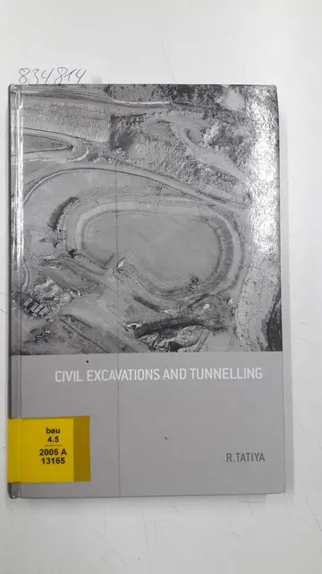 Cover of Civil Excavations and Tunnelling