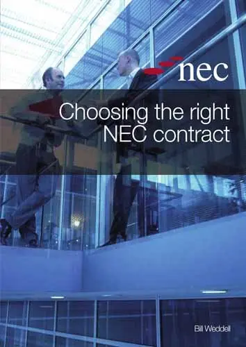 Cover of Choosing the Right NEC Contract