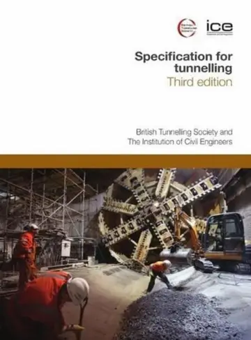 Cover of Specification for Tunnelling