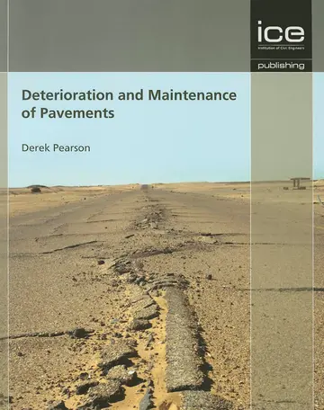 Cover of Deterioration and Maintenance of Pavements
