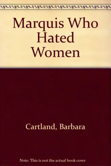 Cover of Marquis Who Hated Women