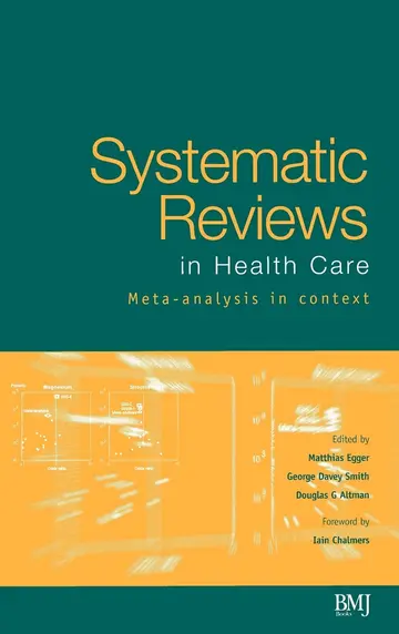 Cover of Systematic Reviews in Health Care