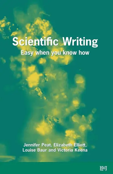 Cover of Scientific Writing