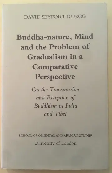 Cover of Buddha-Nature, Mind and the Problem of Gradualism
