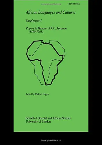 Cover of Papers in Honour of R. C. Abraham