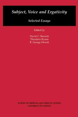 Cover of Subject, Voice and Ergativity