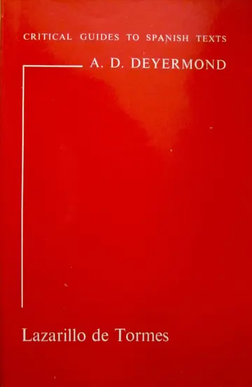 Cover of "Lazarillo de Tormes"