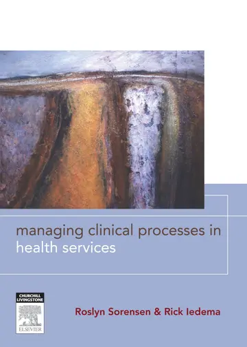 Cover of Managing Clinical Processes in Health Services