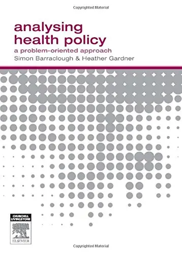 Cover of Analysing Health Policy