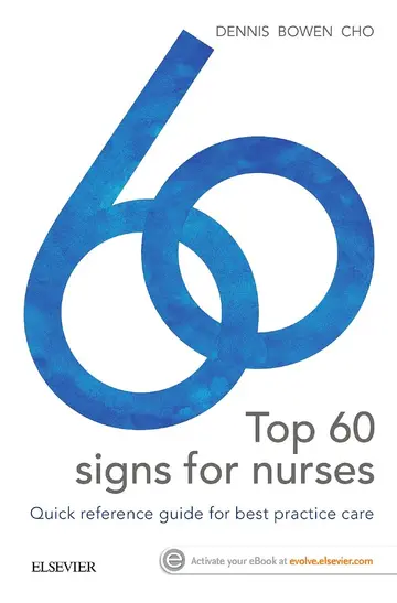 Cover of Top 60 signs for Nurses