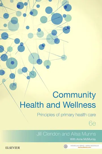 Cover of Community Health and Wellness 6ed (pb 2019)