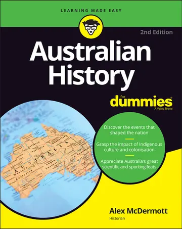 Cover of Australian History for Dummies, 2nd Edition