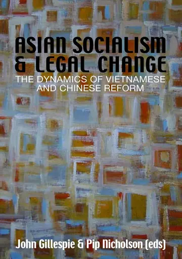 Cover of Asian Socialism and Legal Change