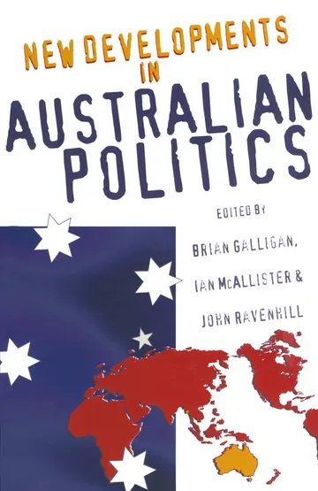 Cover of New Developments in Australian Politics