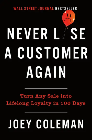 Cover of Never Lose a Customer Again