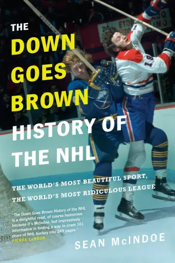 Cover of Down Goes Brown History of the NHL
