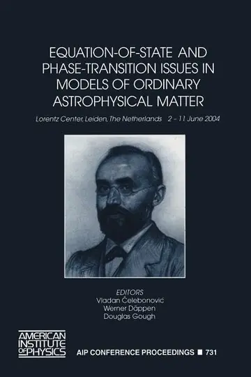 Cover of Equation-of-State and Physe-Transition Issues in Models of Qrdinary Astrophysical Matter