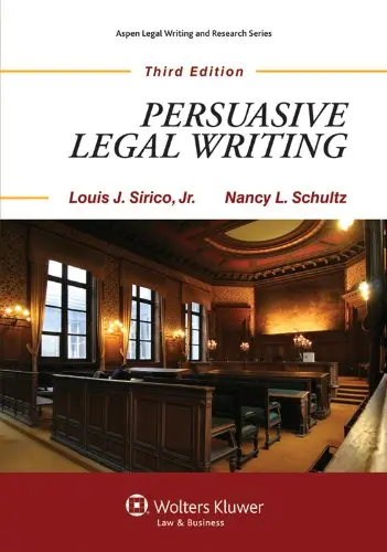 Cover of Persuasive Legal Writing