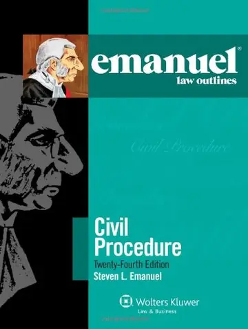 Cover of Civil Procedure