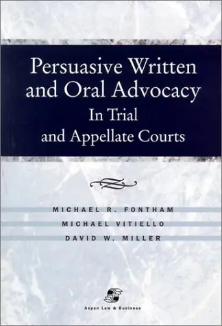 Cover of Written & Oral Advocacy Pb