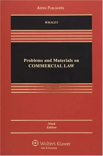 Cover of Problems and Materials on Commercial Law