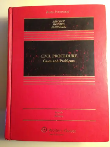 Cover of Civil Procedure