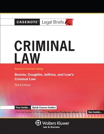 Cover of Criminal Law
