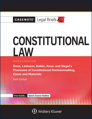 Cover of Constitutional Law
