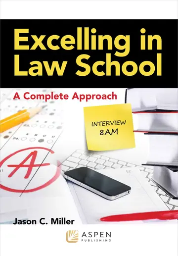 Cover of Excelling in Law School