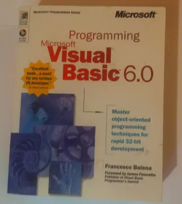 Cover of Programming Microsoft Visual Basic 6.0