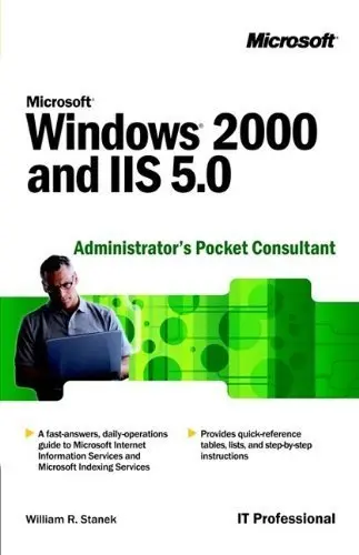 Cover of Microsoft Windows 2000 and IIS 5.0 Administrator's Pocket Consultant