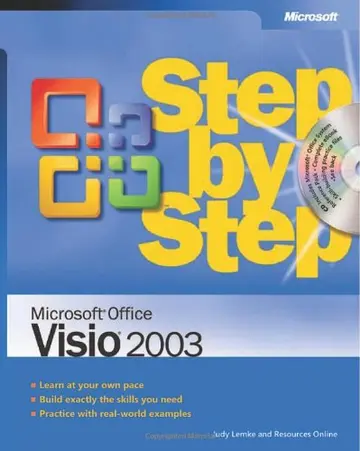 Cover of Microsoft Office Vision 2003 Step by Step