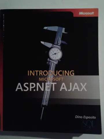 Cover of Introducing Microsoft ASP.NET AJAX