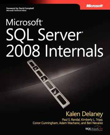 Cover of Microsoft SQL Server 2008 Internals