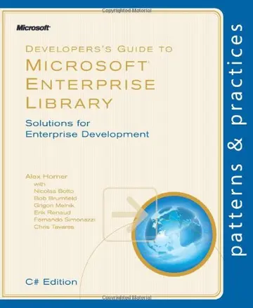 Cover of Developer′s Guide to Microsoft Enterprise Library, C# Edition