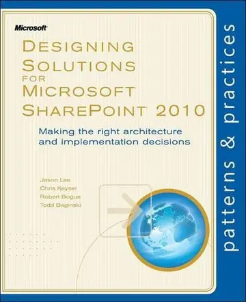 Cover of Designing Solutions for Microsoft SharePoint 2010