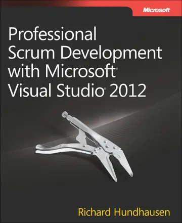 Cover of Professional Scrum Development with Microsoft Visual Studio 2012