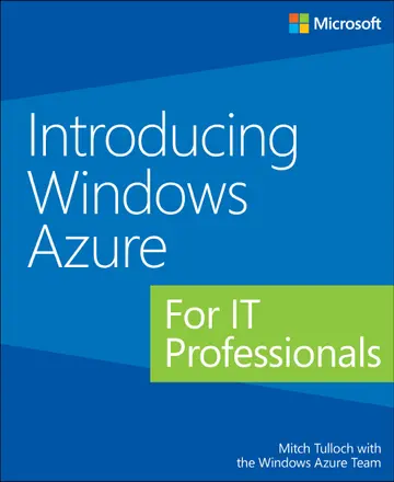 Cover of Introducing Windows Azure for It Professionals